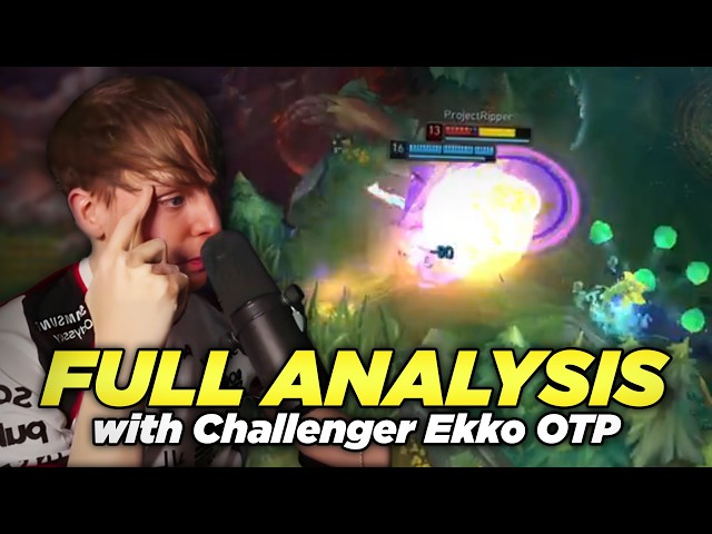 Challenger Ekko vs LS - How Ekko's Rage Tweet Turned Into A Super Analytical Stream