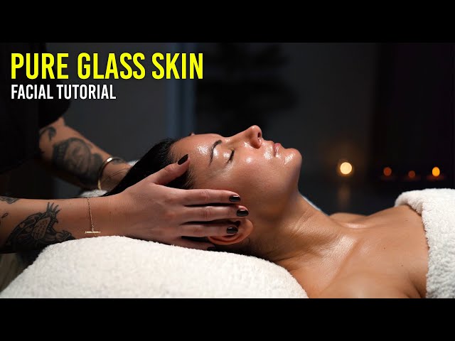 Step-by-Step Facial For Glowing Glass Skin | Relaxing Tutorial