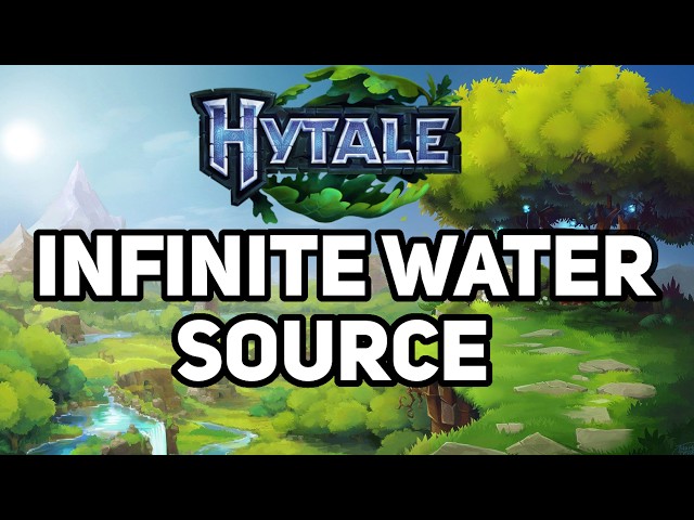 Hytale: How to get Infinite Water source
