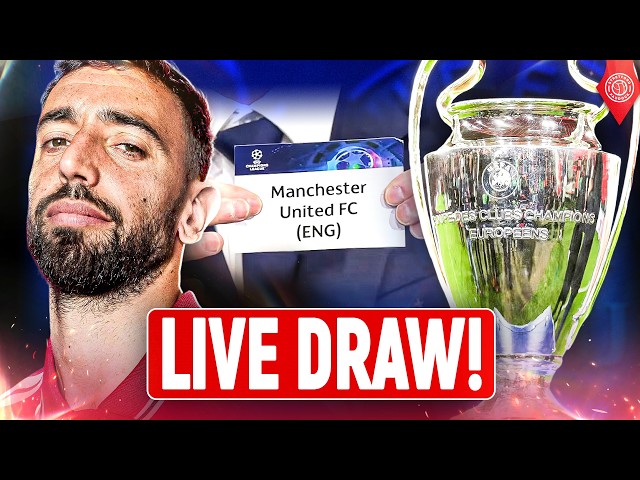Manchester United UEFA Champions League Draw REACTION! | LIVE!