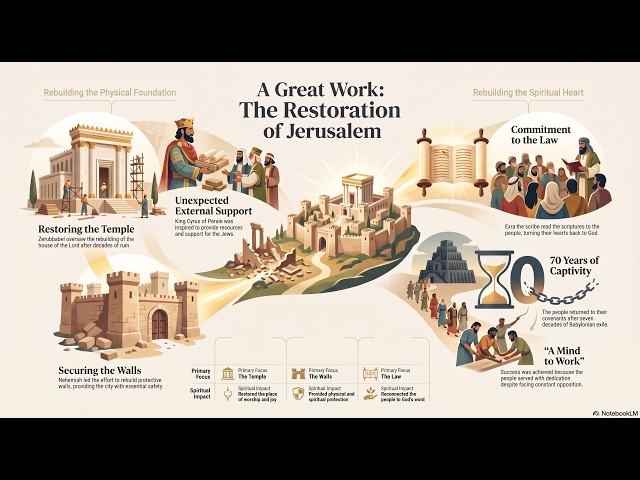 Come Follow Me 2026 | July 27–August 2 | Ezra 1; 3–7; Nehemiah 2; 4–6; 8