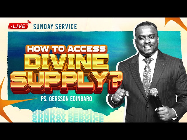 🔴 Live - Sunday Service (English) | Pastor Gersson Edinbaro | Powercentral Church