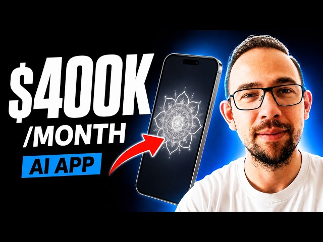 How This AI Mobile App Makes $400,000 Month (Copy This)