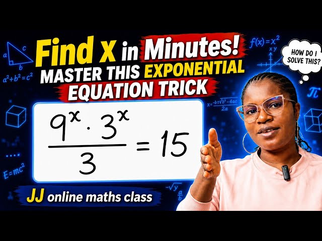 One simple trick makes this difficult exponent question easy.