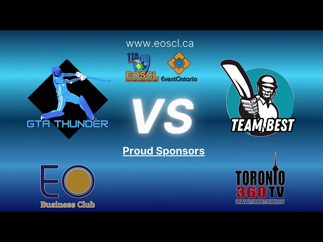EOSCL SEASON 11 |  GTA THUNDERS VS TEAM BEST | HIGHLIGHTS MATCH 42 | Division Group