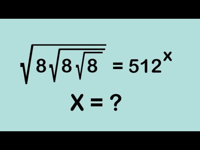 Multiple Tricks l A Nice olympiad Radical Problem l Math Olympiad 
