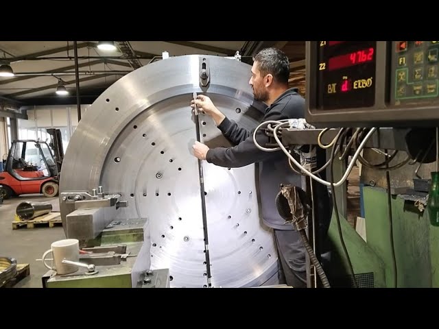 Precision work on lathe - 1300-1200 ring