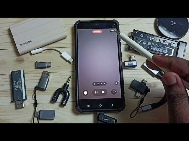 Cómo guardar videos directamente en una memoria USB en Samsung Galaxy S26, S26 Plus y S26 Ultra