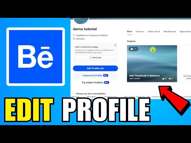 How To Edit Behance Profile (2026) (Beginners Guide)