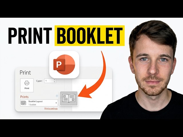 How to Print Booklet in PowerPoint 2026 (Easy Step)