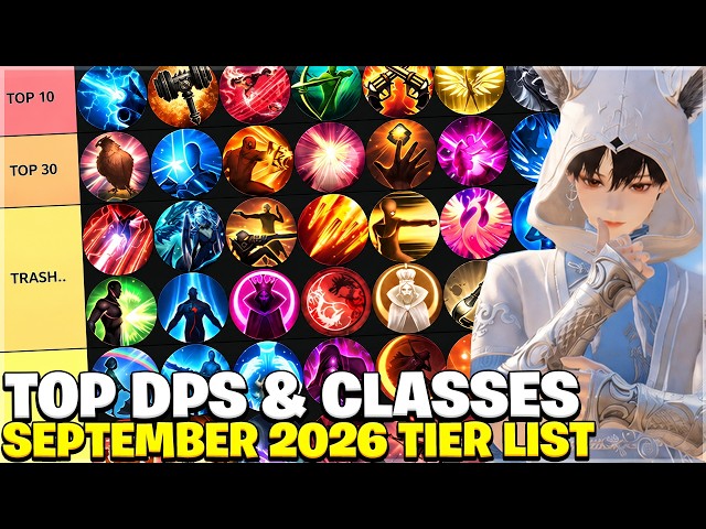 Lost Ark 2026 DPS & Class Tier List | September Patch