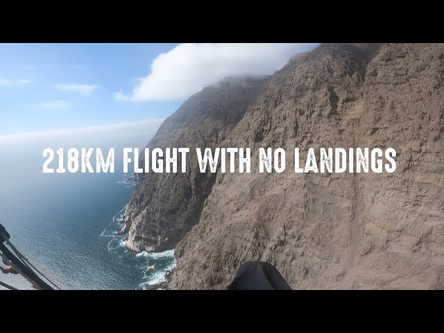 218KM Paragliding Flight With No Landings From Iquique to Arica, Chile
