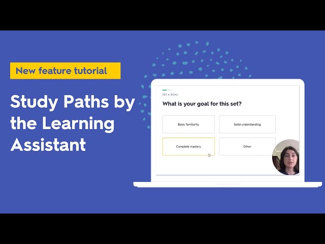 How to use Study Paths with Quizlet Plus (Learning Assistant tutorial)