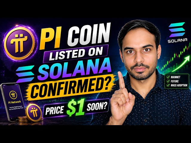 Pi Coin Listed on Solana Confirmed? | Pi Network New Update | Pi Price | Pi DEX | Pi Launchpad 😱