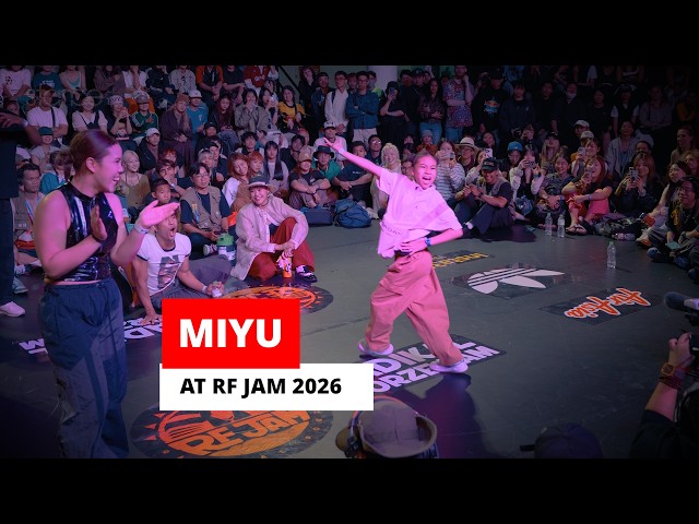 Miyu at RF Jam 2026 // stance