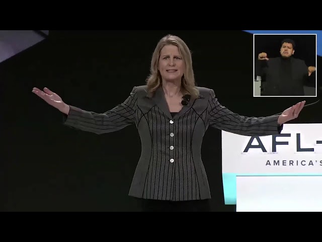 AFL-CIO 2026 Convention: President Liz Shuler Acceptance Speech