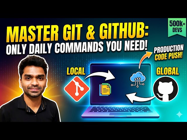 Git & GitHub Essentials: The Only Commands You Need to Know!