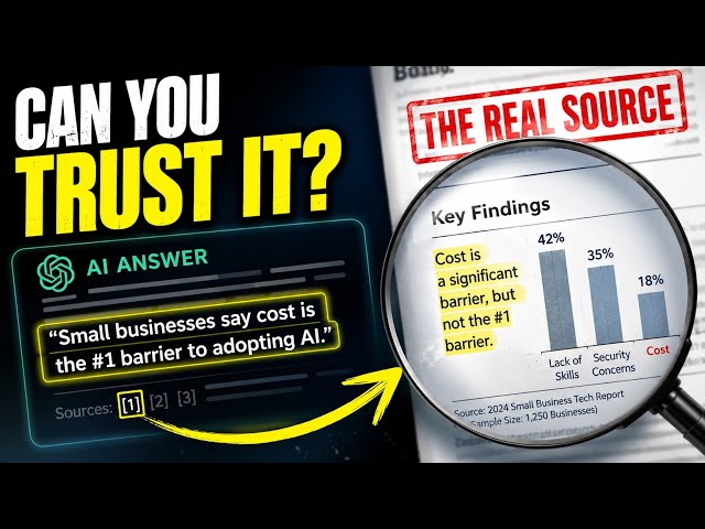How to Use AI for Research Without Trusting It Blindly