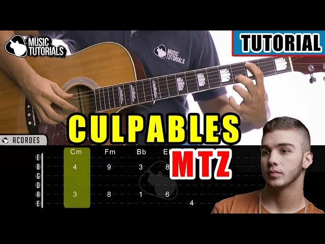 Cómo tocar Culpables de Manuel Turizo en Guitarra | Tutorial + PDF GRATIS