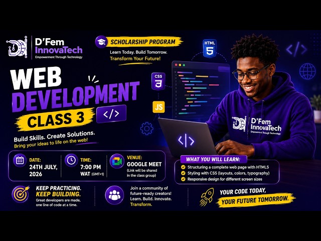 Web Development #3 | Learn HTML & CSS by Building a Real Web Page