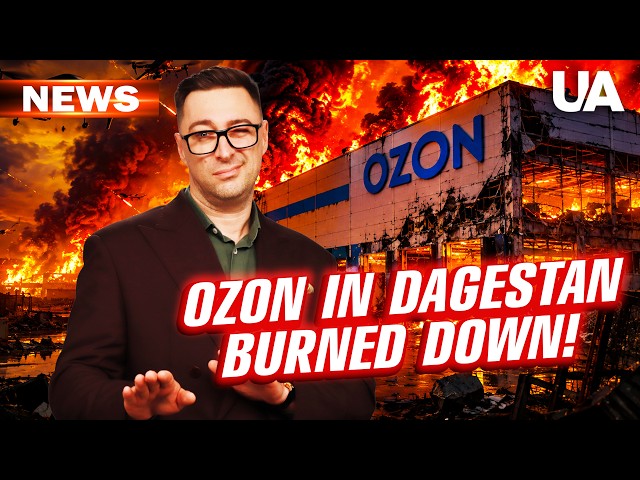 Triple STRIKE on OZON: 130,000 sqm Russian WAREHOUSE complex destroyed!