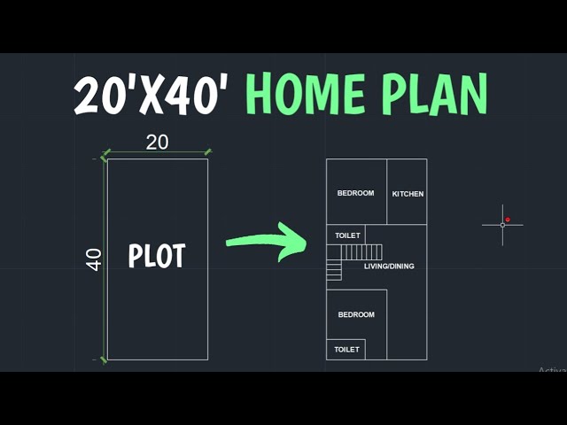 How to Draw a House Plan in AutoCAD | Step-by-Step Floor Plan Tutorial