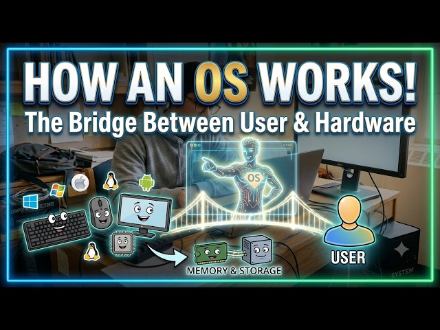 What is Operating System and How it works ? Explanation with animation