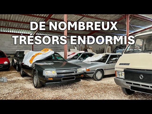 I'm visiting a huge private collection of youngtimers!