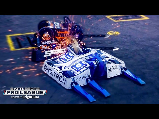 All The Bot Fights From Round 2 BATTLEBOTS PRO LEAGUE POWERED BY BRIGHT DATA