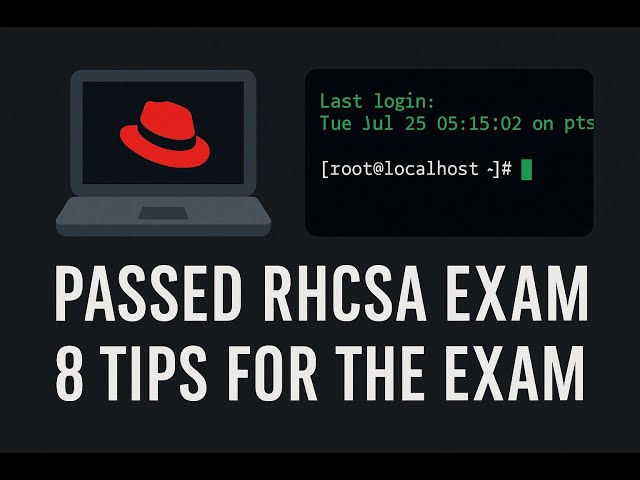 How I Scored 300/300 on the RHCSA Exam – 8 Tips You Need to Know!