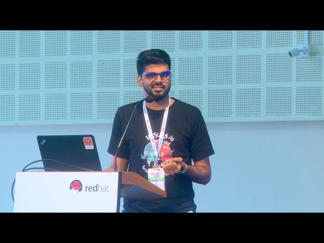 DevConf.IN 2018 - Day 1 - Git push to deploy on Kubernetes