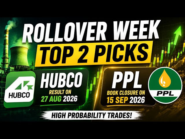 HUBCO & PPL: Top 2 Stocks for Rollover Week? | PSX Technical Analysis