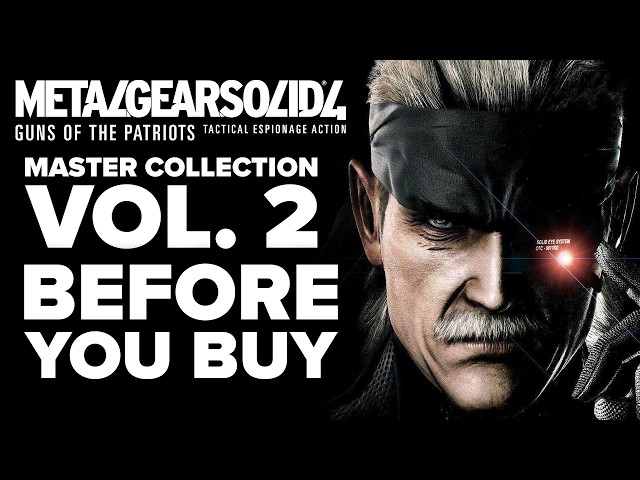 Metal Gear Solid 4 - (Master Collection Vol. 2) - 15 Things You NEED To Know Before You Buy