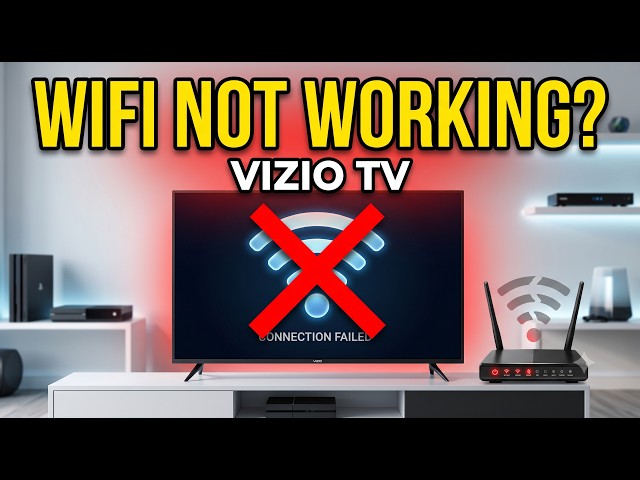 Vizio TV WiFi Not Working? Try These 9 Fixes
