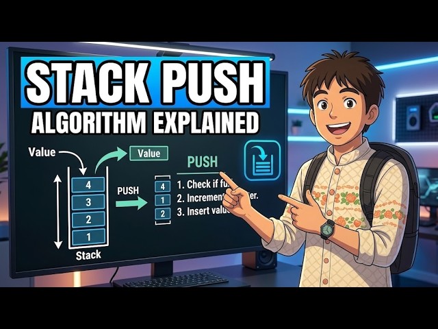 Stack Push Algorithm Explained: How to Push Elements Efficiently