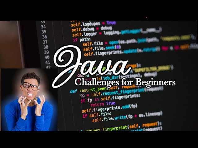 Basic Coding Challenges for Beginners (Java)