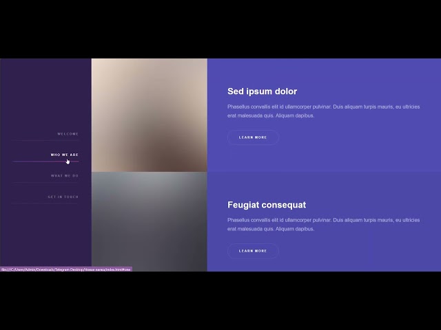 html5up hyperspace html css javascript #codebardproject