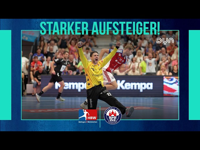 Highlights: HBW Balingen-Weilstetten vs. HSV Hamburg (2026/27 Season) Opel-HBL | Dyn Handball