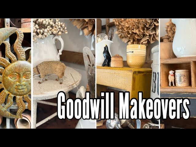 Goodwill - What's on Their Shelves in need of a Makeover
