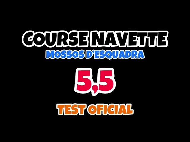 COURSE NAVETTE MOSSOS D’ESQUADRA Audio Oficial Català