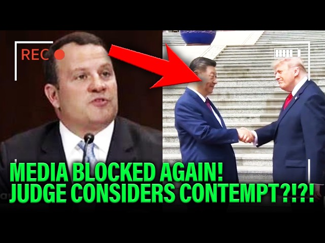 ¡Trump HACE ESTALLAR el caso contra los medios al VIOLAR la orden judicial y bloquear a la prensa...