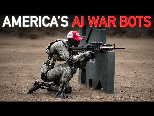 America Is Now Building Humanoid AI Robot Soldiers for War