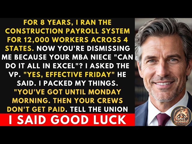 I Was Dismissed for an MBA's Excel Spreadsheet – Construction Payroll