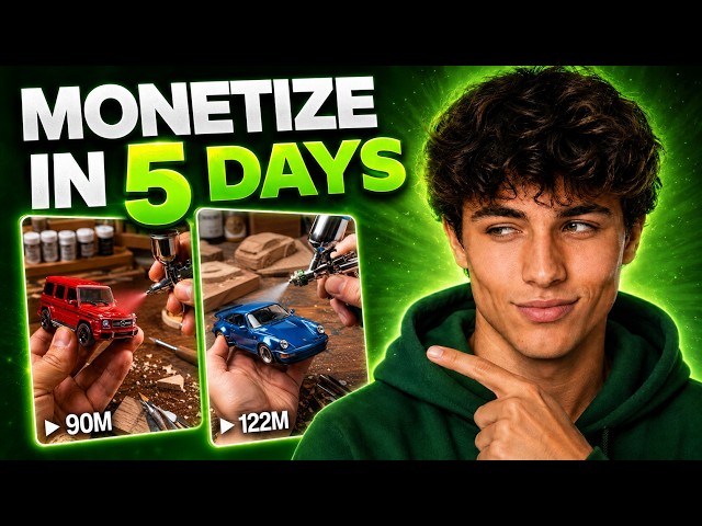 How to Create Viral Small Wooden Car Making Videos with AI | 100% FREE Tools