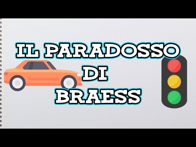 IL PARADOSSO DI BRAESS