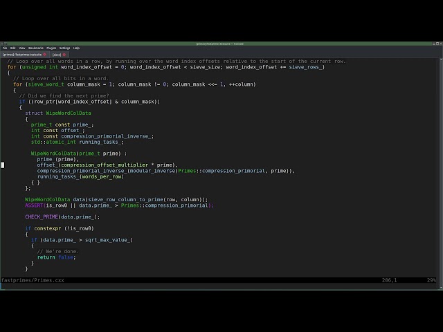 C++: adding threading to my prime generator.