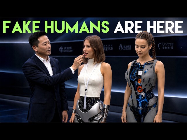 China's New AI Synthetic Human Robots Shocked The World