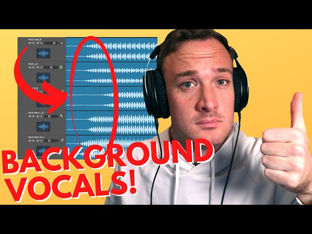 How To Mix Pro Background Vocals In 7 Minutes!
