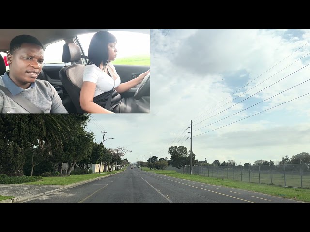 Learning how to drive manual car Code 8