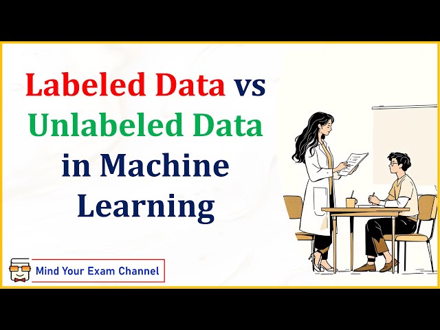 Labeled Data & Unlabeled Data in Machine Learning (ML) | Artificial Intelligence (AI) |With Examples
